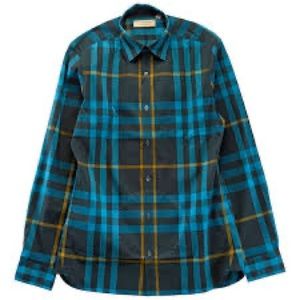 Authentic Men’s Burberry Check Stretch Shirt